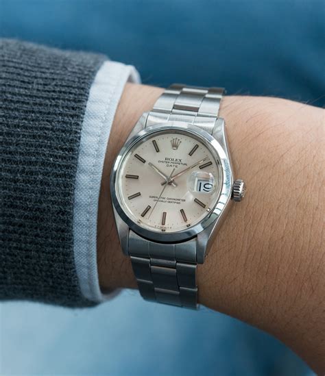 rolex oyster perpetual date 1500 ebay